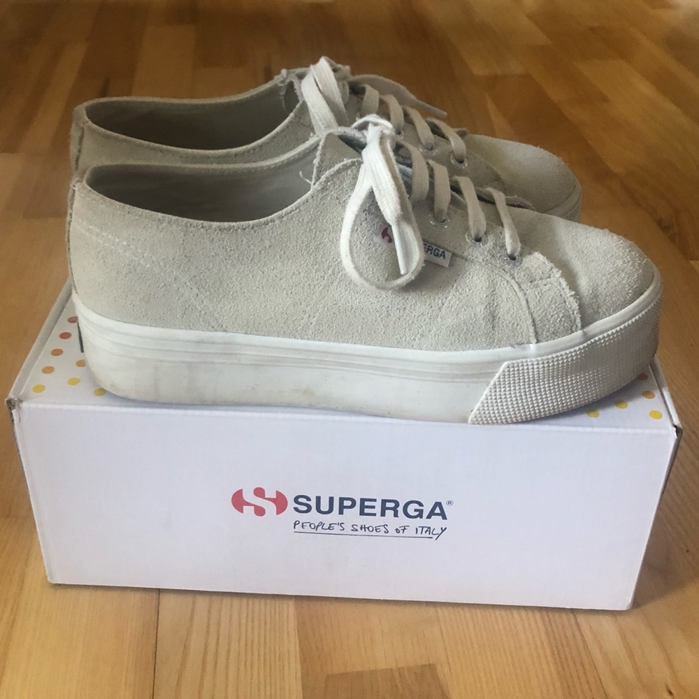 platform Superga sneakers